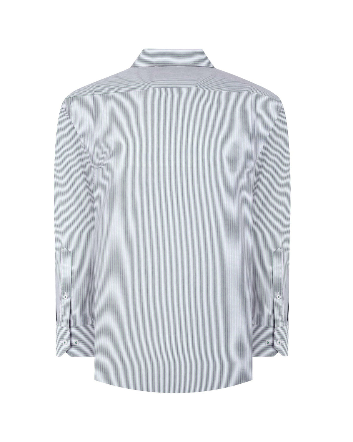 Manchester Camisa Casual Rayas Un Bolsillo Manga Larga - Manchester
