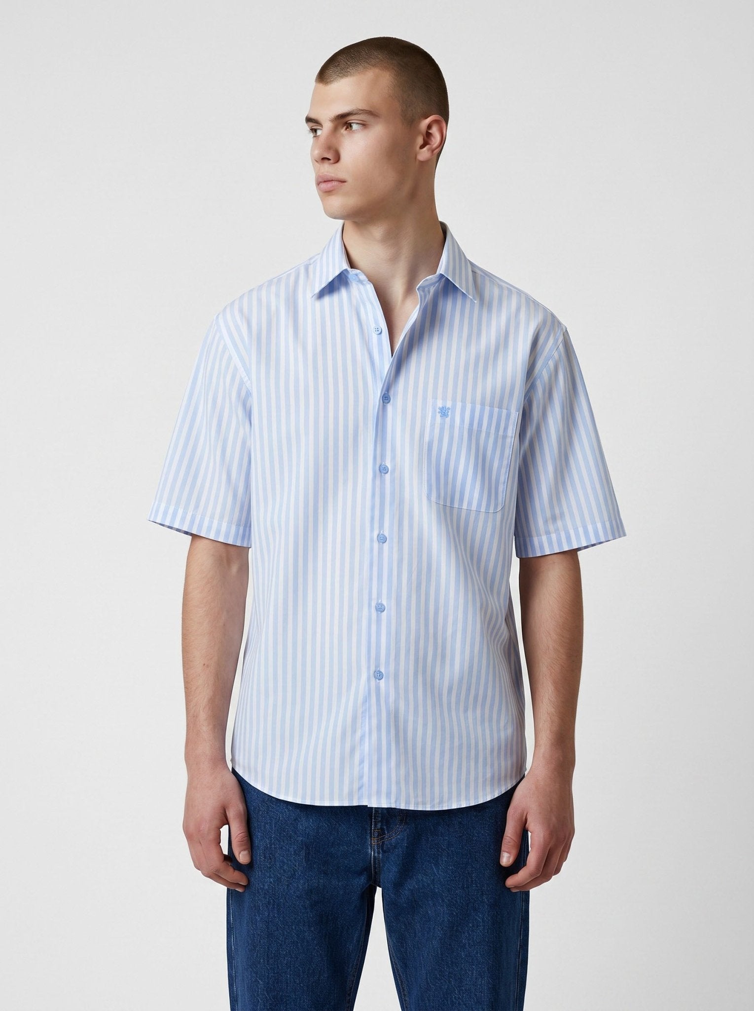 Manchester Camisa Casual Rayas Verticales - Manchester