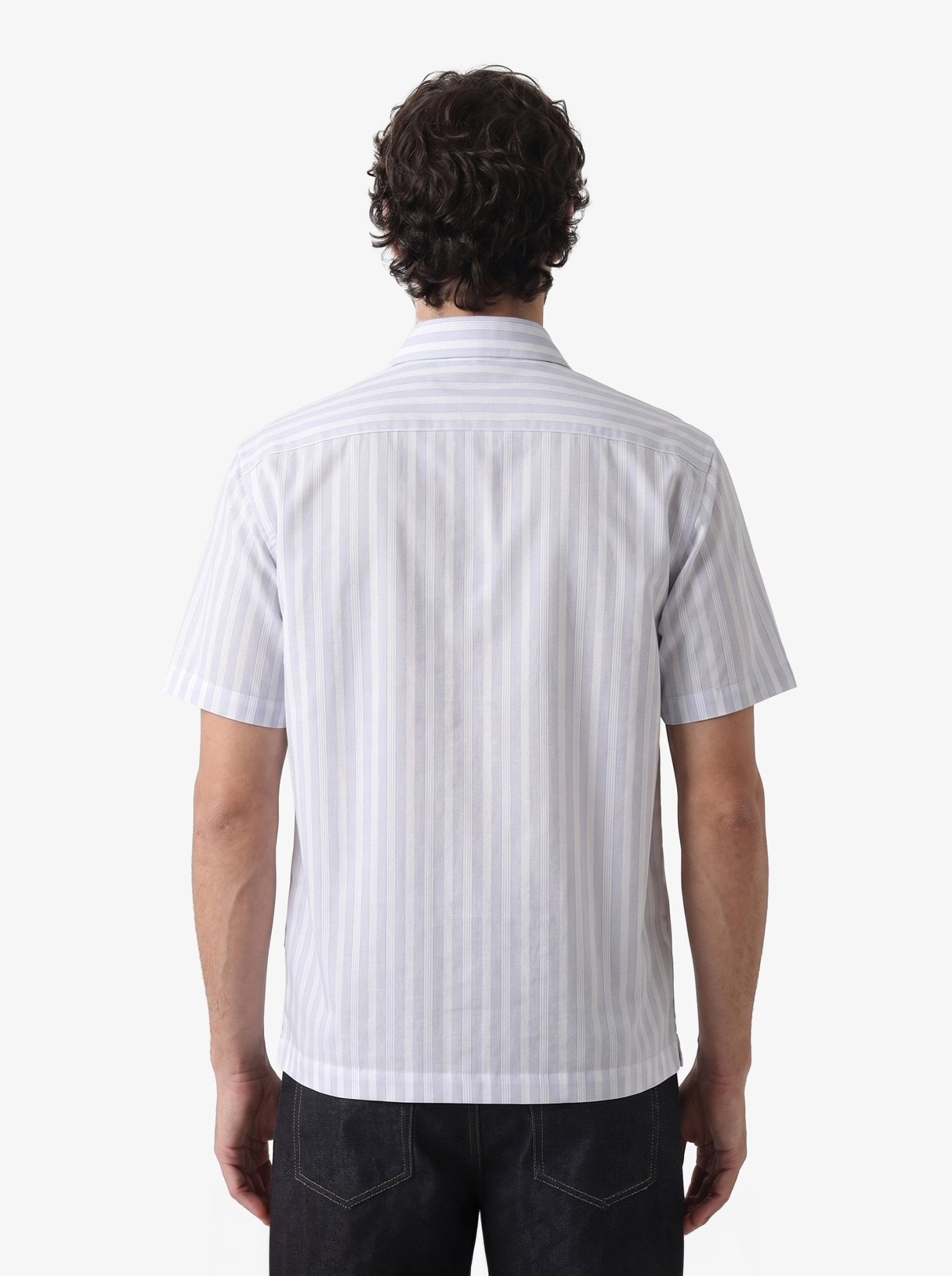 Manchester Camisa Casual Regular Fit Estilo Chazarilla – Rayas Verticales - Manchester