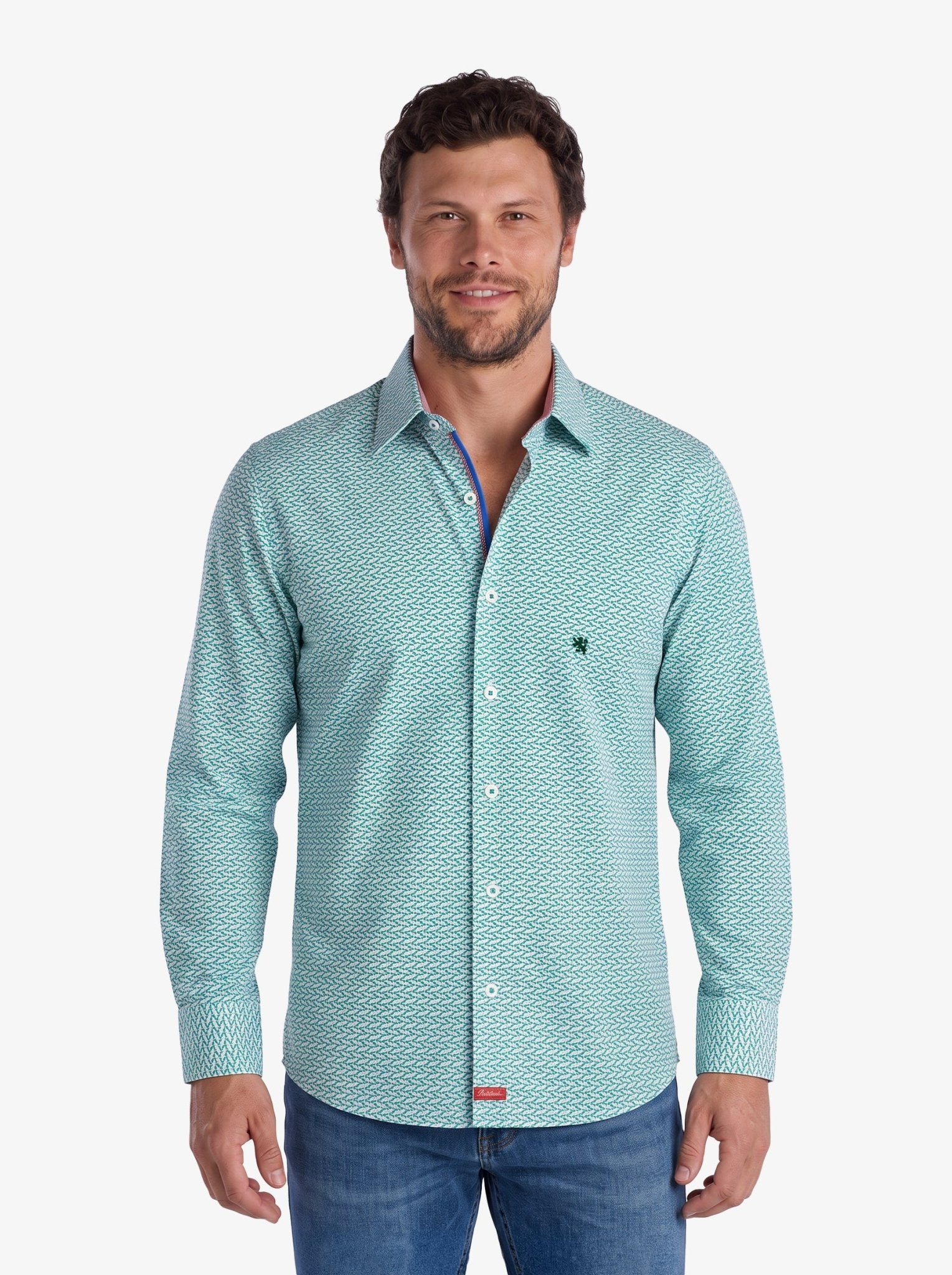 Manchester Camisa Casual Slim Fit Algodón Puro - Manga Larga - Manchester