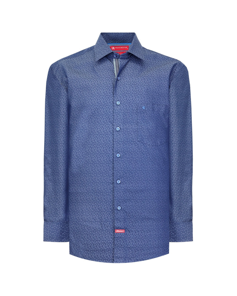 Manchester Camisa Casual Slim Fit Mezcla Algodón - Manchester