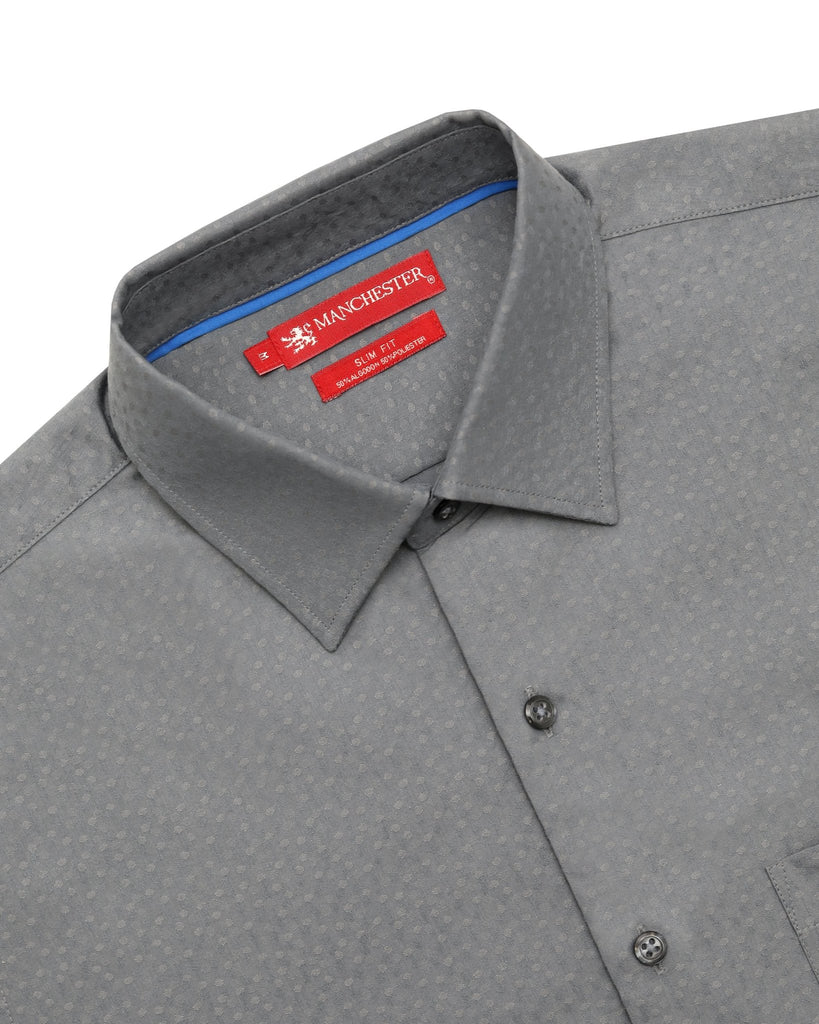 Manchester Camisa Casual Slim Fit Mezcla Algodón - Manchester