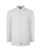 Manchester Camisa Casual Slim Fit Mezcla Algodón - Manga Larga - Manchester
