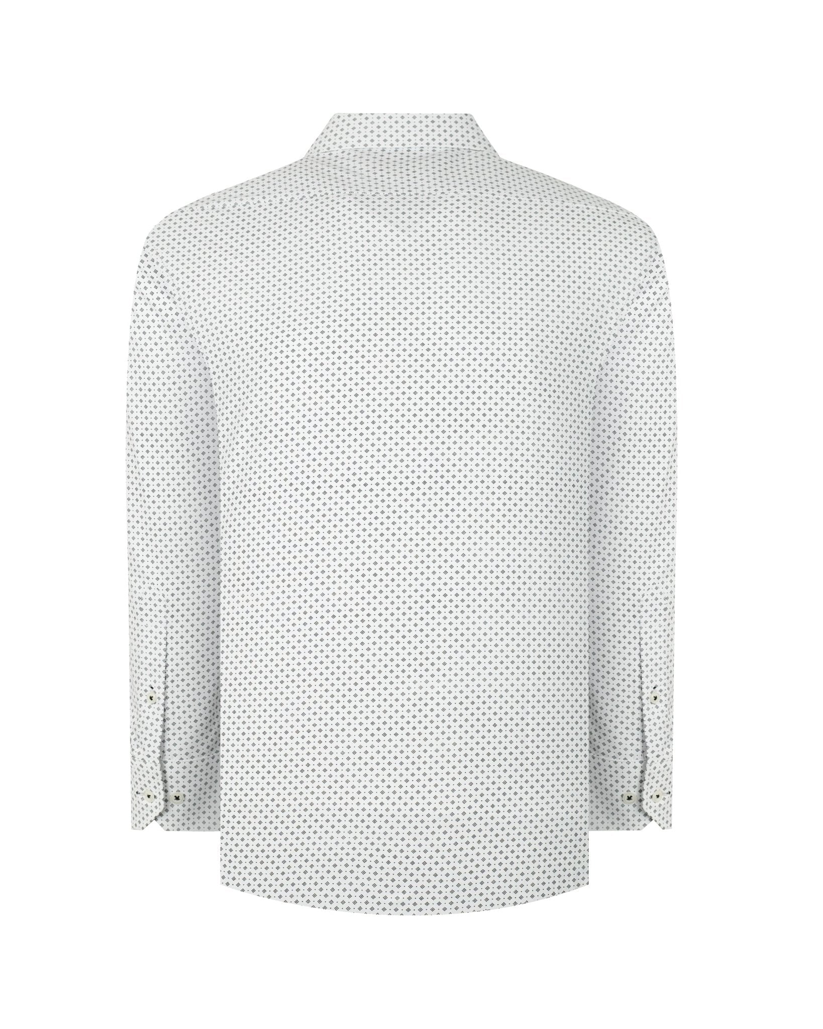 Manchester Camisa Casual Slim Fit Mezcla Algodón - Manga Larga - Manchester