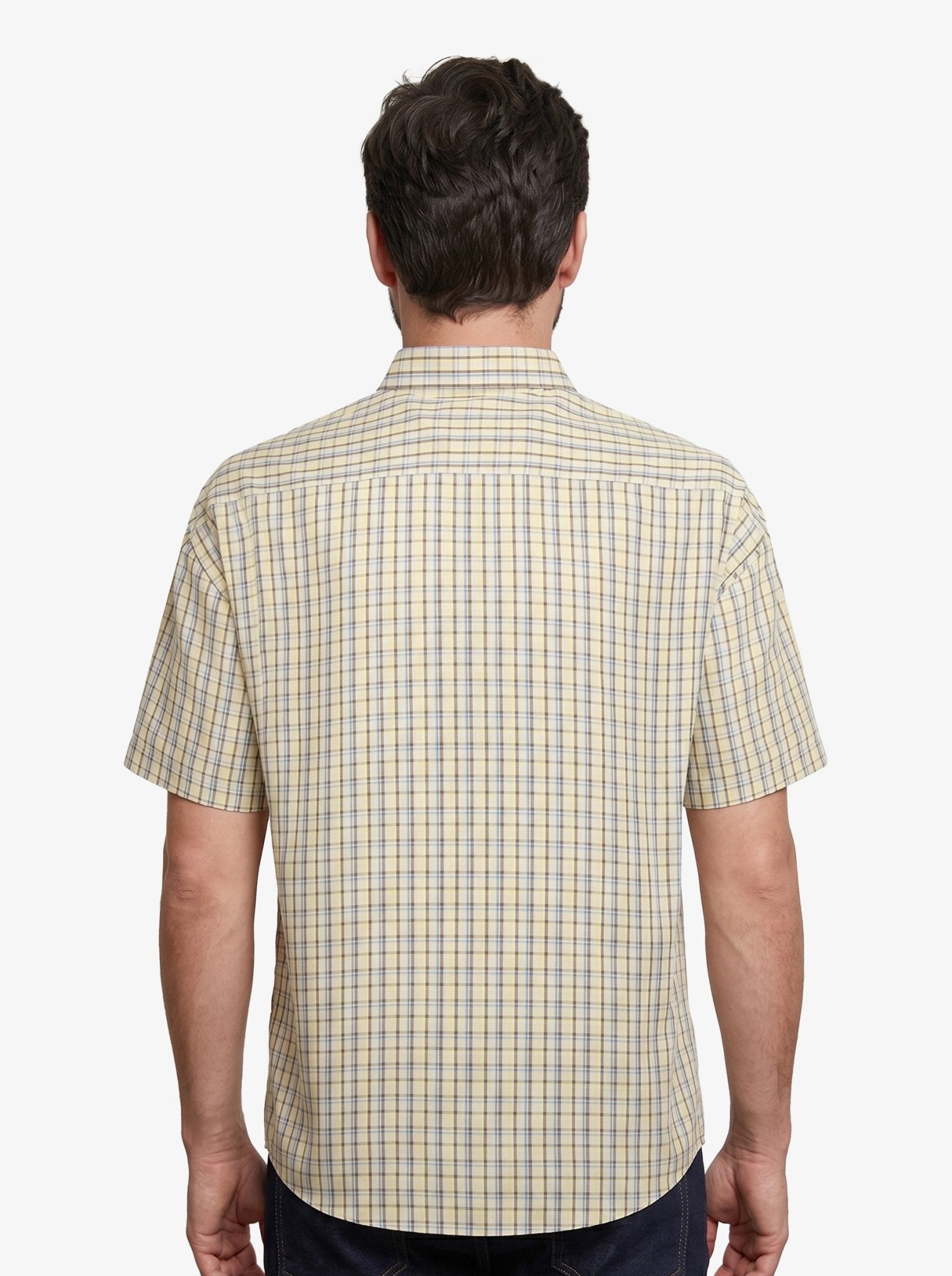 Manchester Camisa Casual Talla Extra Cuadros Algodón-Poliéster - Manchester