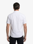 Manchester Camisa Casual Tipo Chazarilla Diseño de Rayas con Doble Bolsillo - Manchester