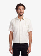 Manchester Camisa Chazarilla Bordado Artesanal Cropped Fit - Manchester