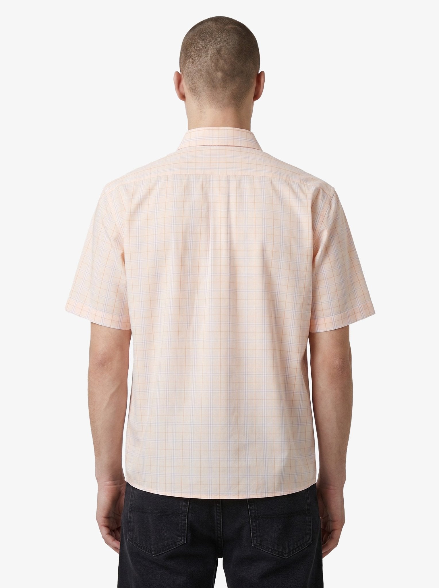 Manchester Camisa Chazarilla con Diseño de Cuadrícula y Bolsillos - Manchester