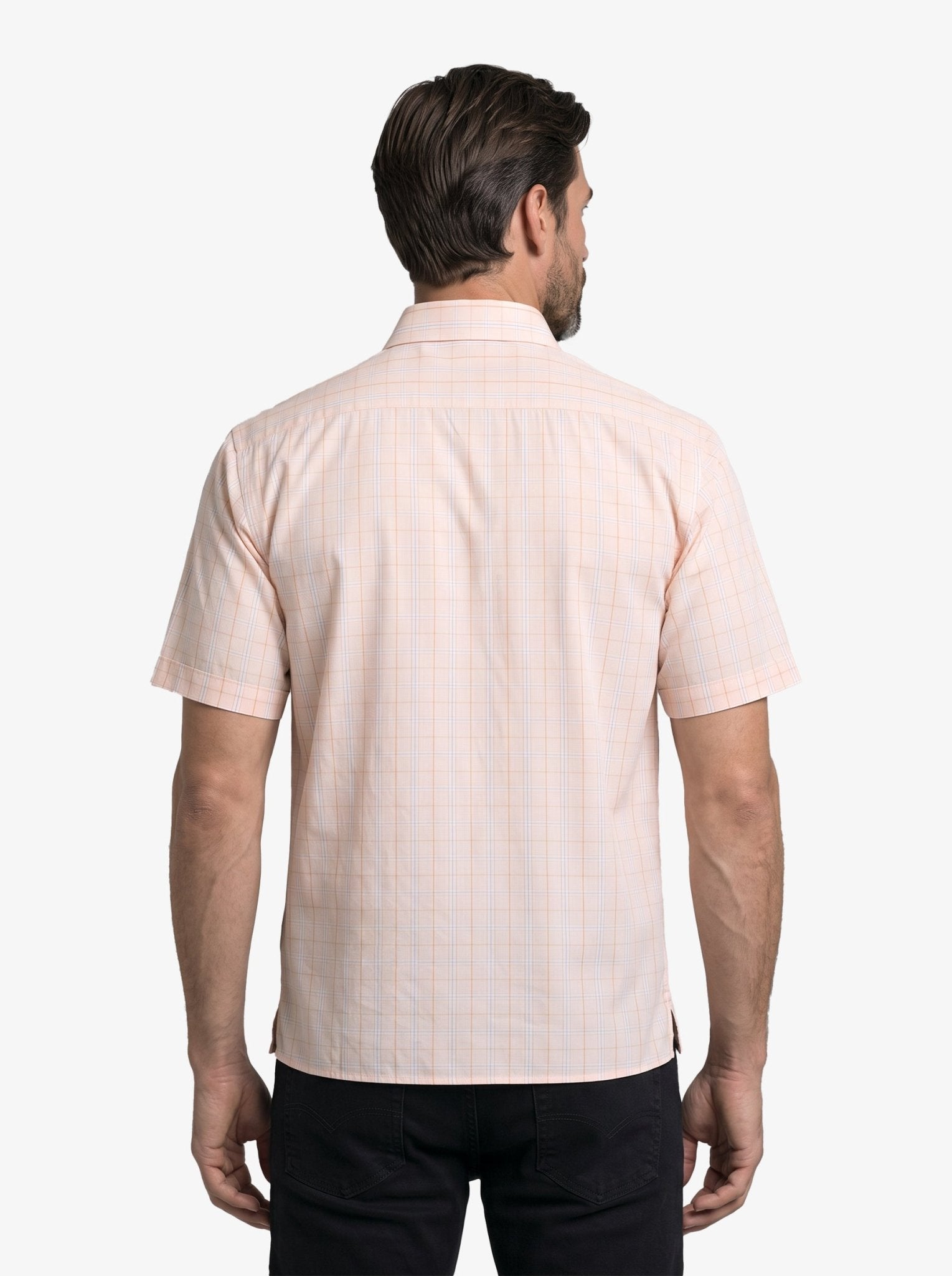 Manchester Camisa Chazarilla con Diseño de Cuadrícula y Bolsillos - Manchester