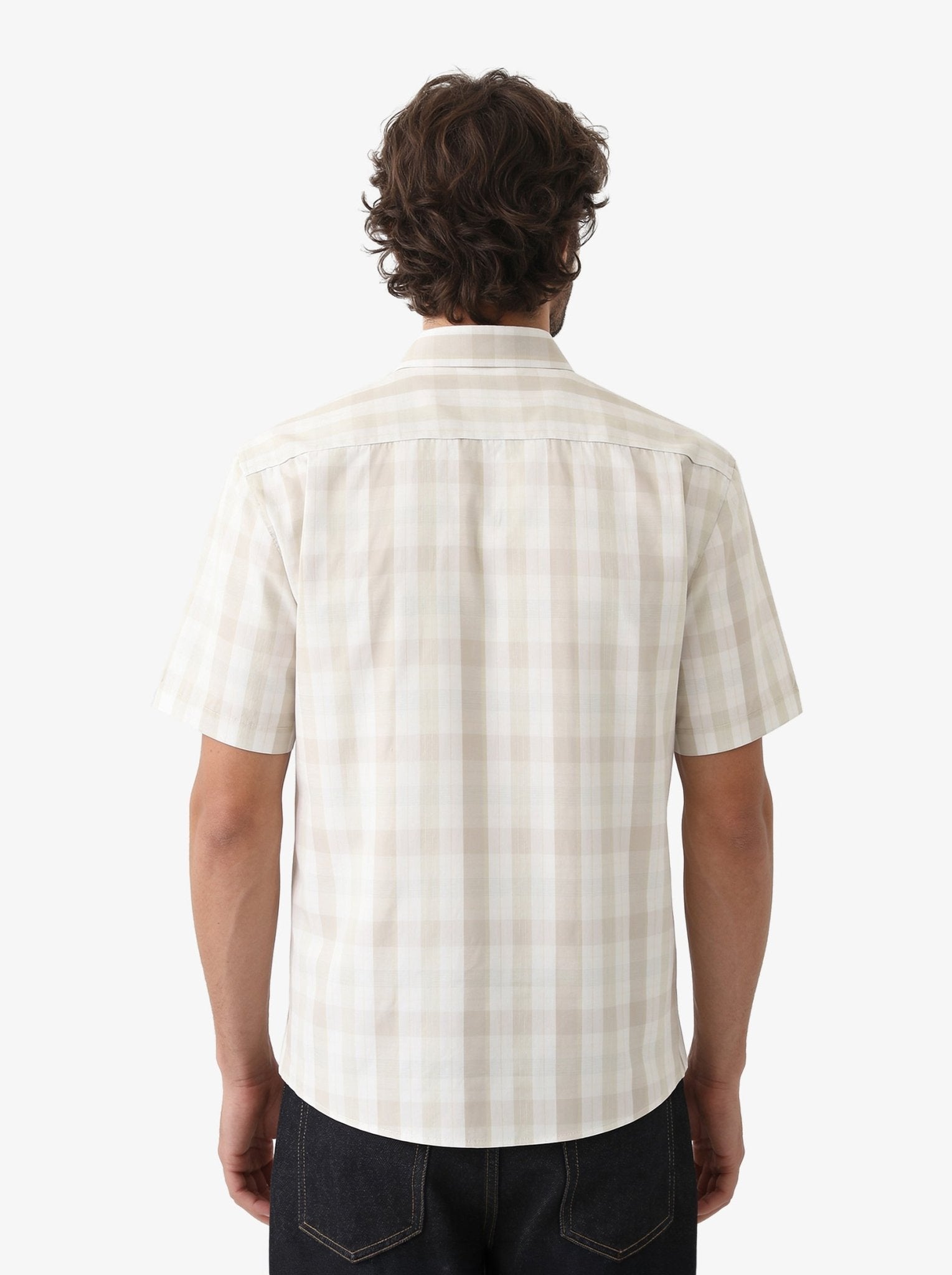 Manchester Camisa Chazarilla Cuadros Vichy Cropped Fit - Manchester