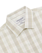 Manchester Camisa Chazarilla de Cuadros Estilo Gingham con Doble Bolsillo - Manchester