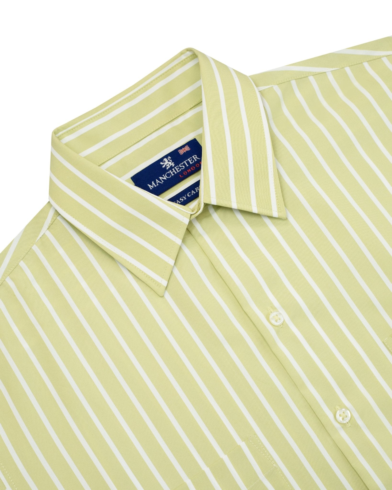 Manchester Camisa Chazarilla - Manga Corta color verde para hombre