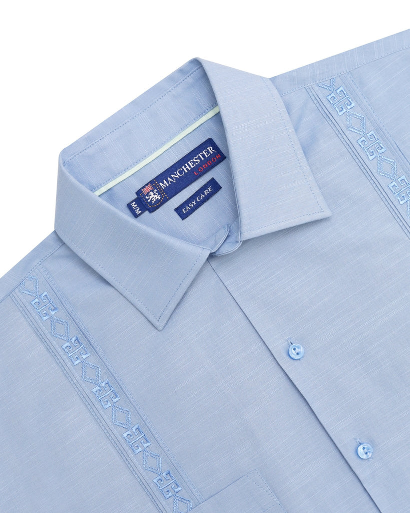 Manchester Camisa Chazarilla Mezcla Algodón y Poliéster - Manchester