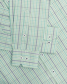 Manchester Camisa de Casual con Patrón Cuadrícula Sofisticada - Manchester