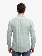 Manchester Camisa de Casual con Patrón Cuadrícula Sofisticada - Manchester