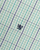 Manchester Camisa de Casual con Patrón Cuadrícula Sofisticada - Manchester