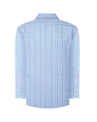 Manchester Camisa de Casual con Patrón Cuadrícula Sofisticada - Manchester
