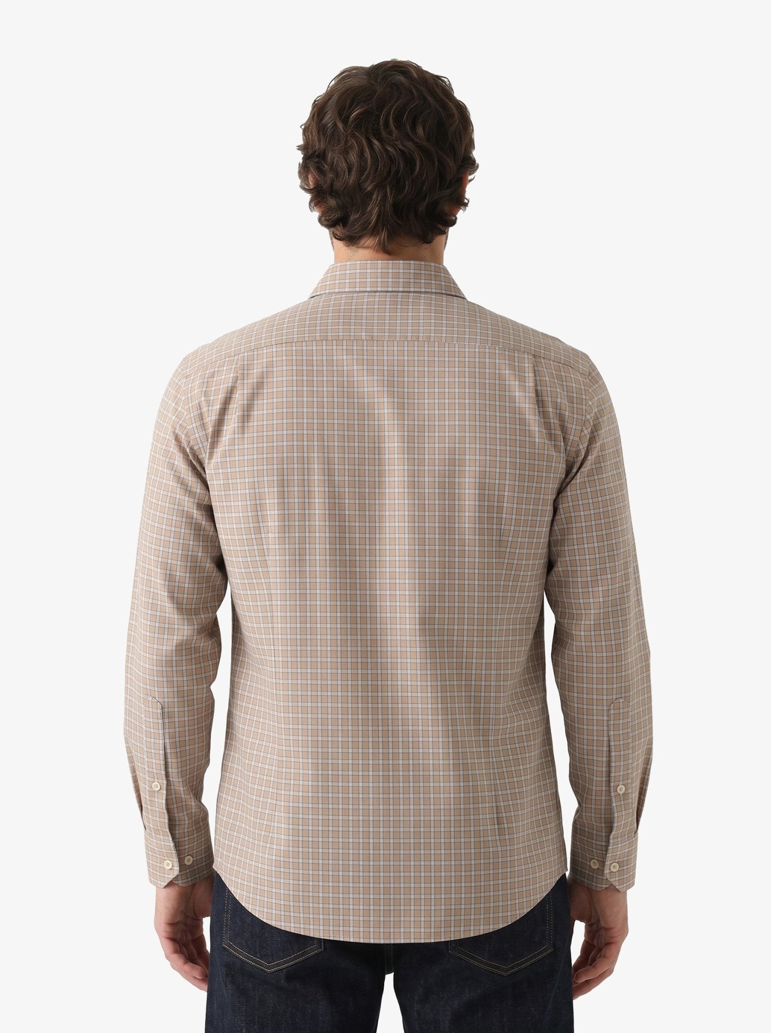 Manchester Camisa de Casual con Patrón Cuadros Sofisticado - Manchester