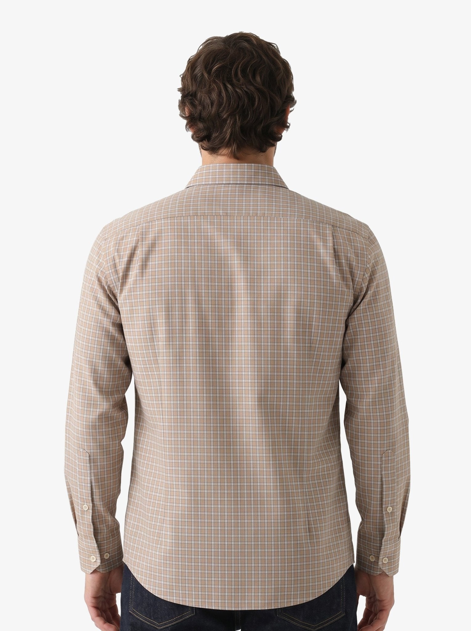 Manchester Camisa de Casual con Patrón Cuadros Sofisticado - Manchester
