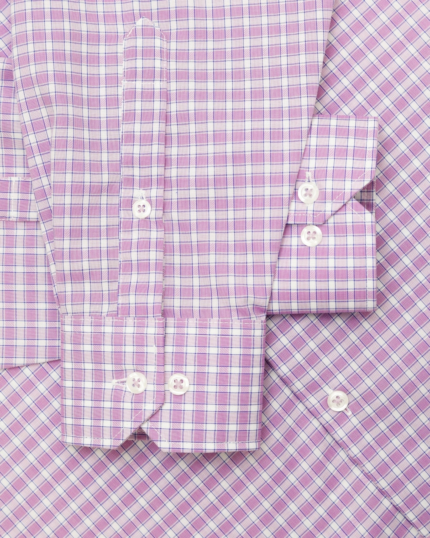 Manchester Camisa de Casual con Patrón Cuadros Sofisticado - Manchester