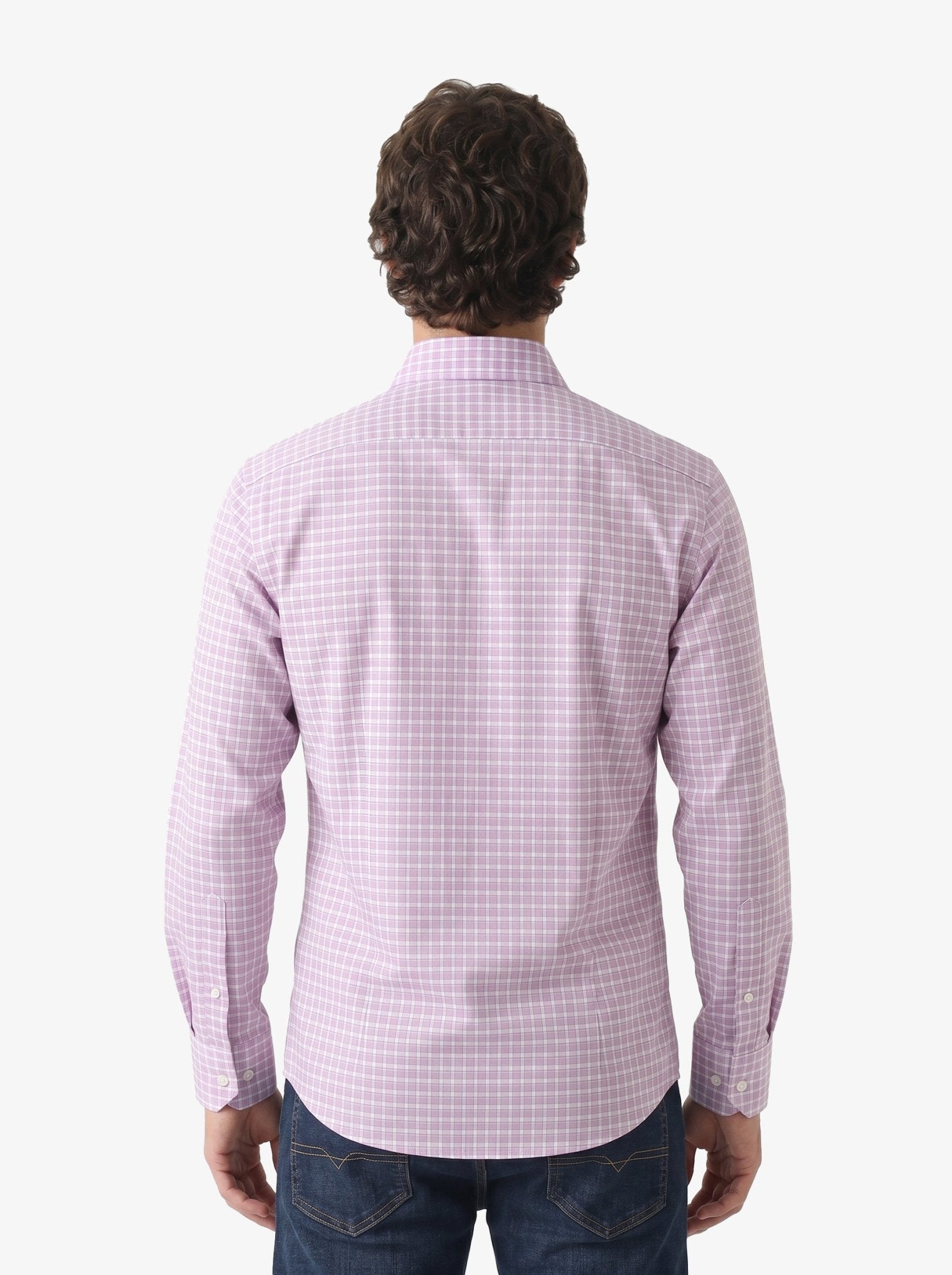 Manchester Camisa de Casual con Patrón Cuadros Sofisticado - Manchester