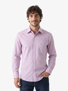 Manchester Camisa de Casual con Patrón Cuadros Sofisticado - Manchester