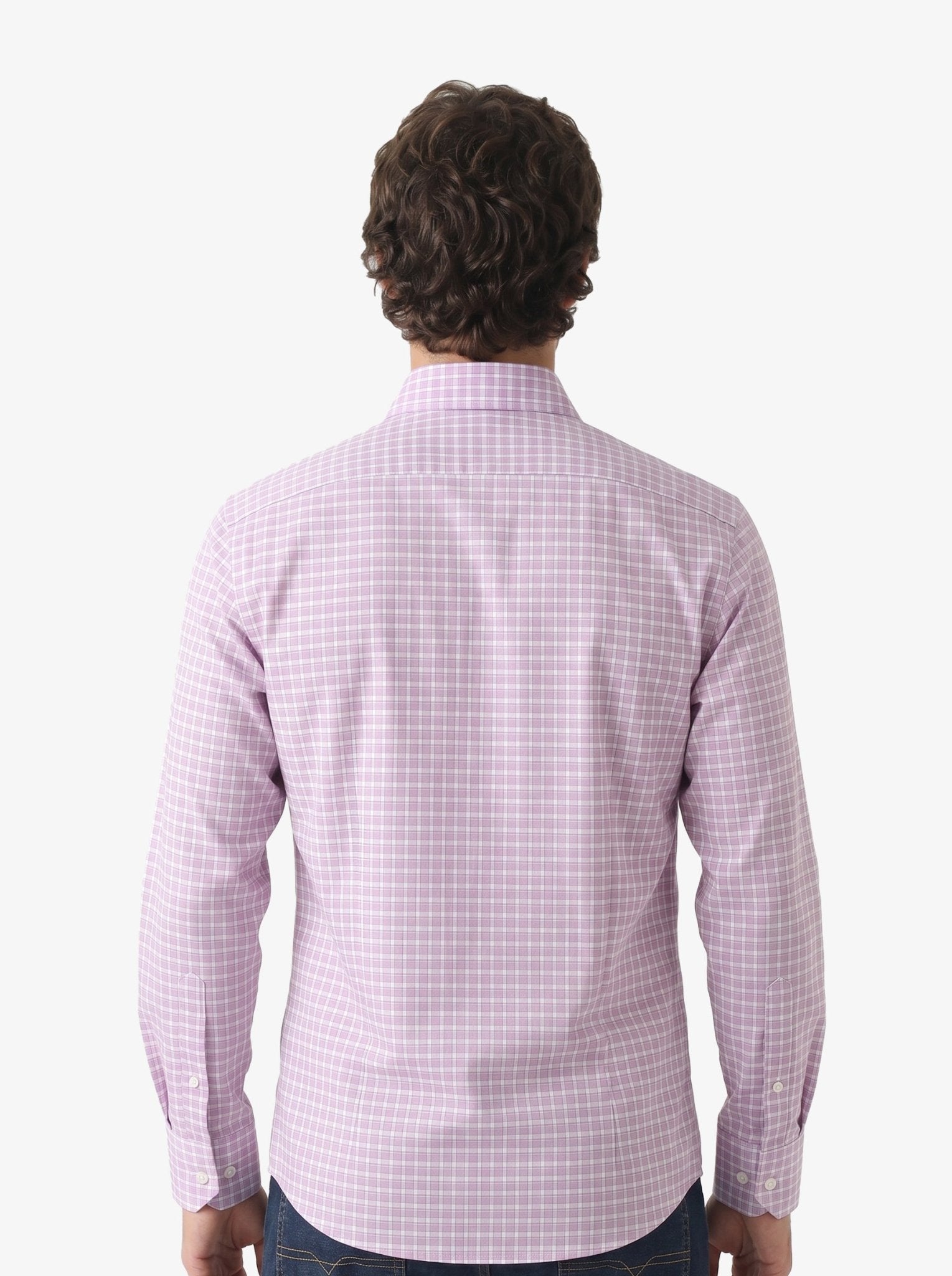 Manchester Camisa de Casual con Patrón Cuadros Sofisticado - Manchester