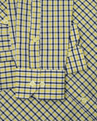 Manchester Camisa de Casual Microcuadro Button Down - Manchester
