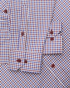 Manchester Camisa de Casual Microcuadro Button Down - Manchester