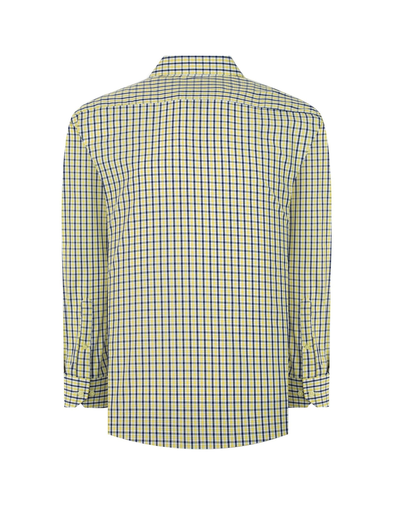 Manchester Camisa de Casual Microcuadro Button Down - Manchester