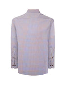 Manchester Camisa de Casual Microcuadro Button Down - Manchester