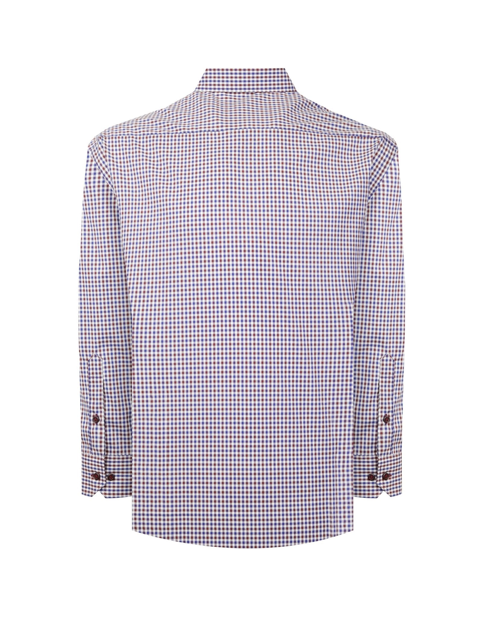 Manchester Camisa de Casual Microcuadro Button Down - Manchester