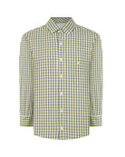 Manchester Camisa de Casual Microcuadro Button Down - Manchester