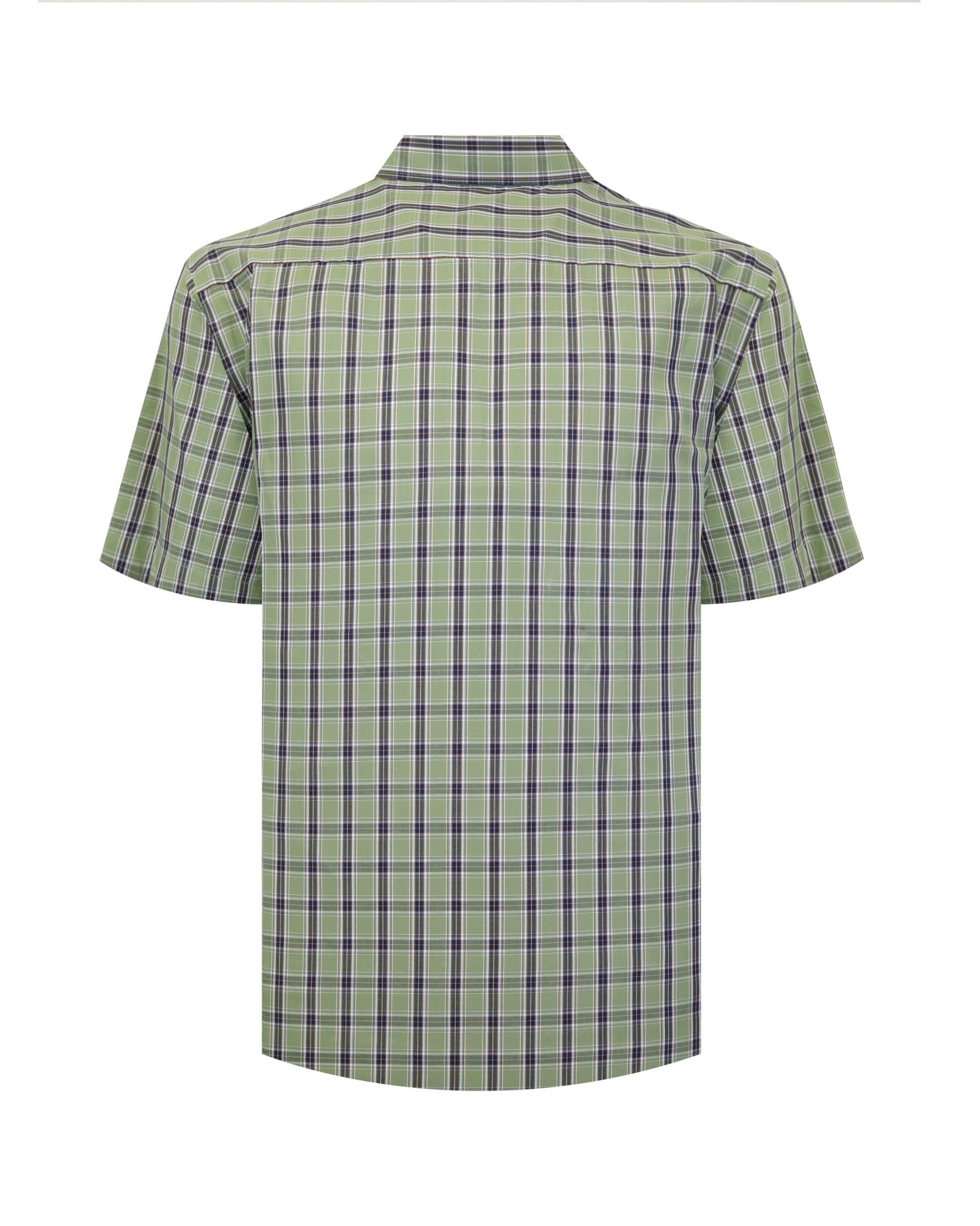 Manchester Camisa de Cuadros Manga Corta Estilo Casual - Manchester