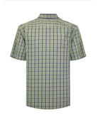 Manchester Camisa de Cuadros Manga Corta Estilo Casual - Manchester
