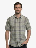 Manchester Camisa de Cuadros Manga Corta Estilo Casual - Manchester