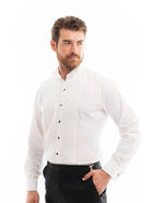 Manchester Camisa de Esmoquin color blanco para hombre