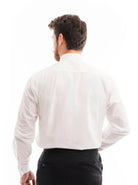 Manchester Camisa de Esmoquin color blanco para hombre