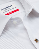Manchester Camisa de Esmoquin Cuello Ajustable Puño Francés Slim Fit - Manchester