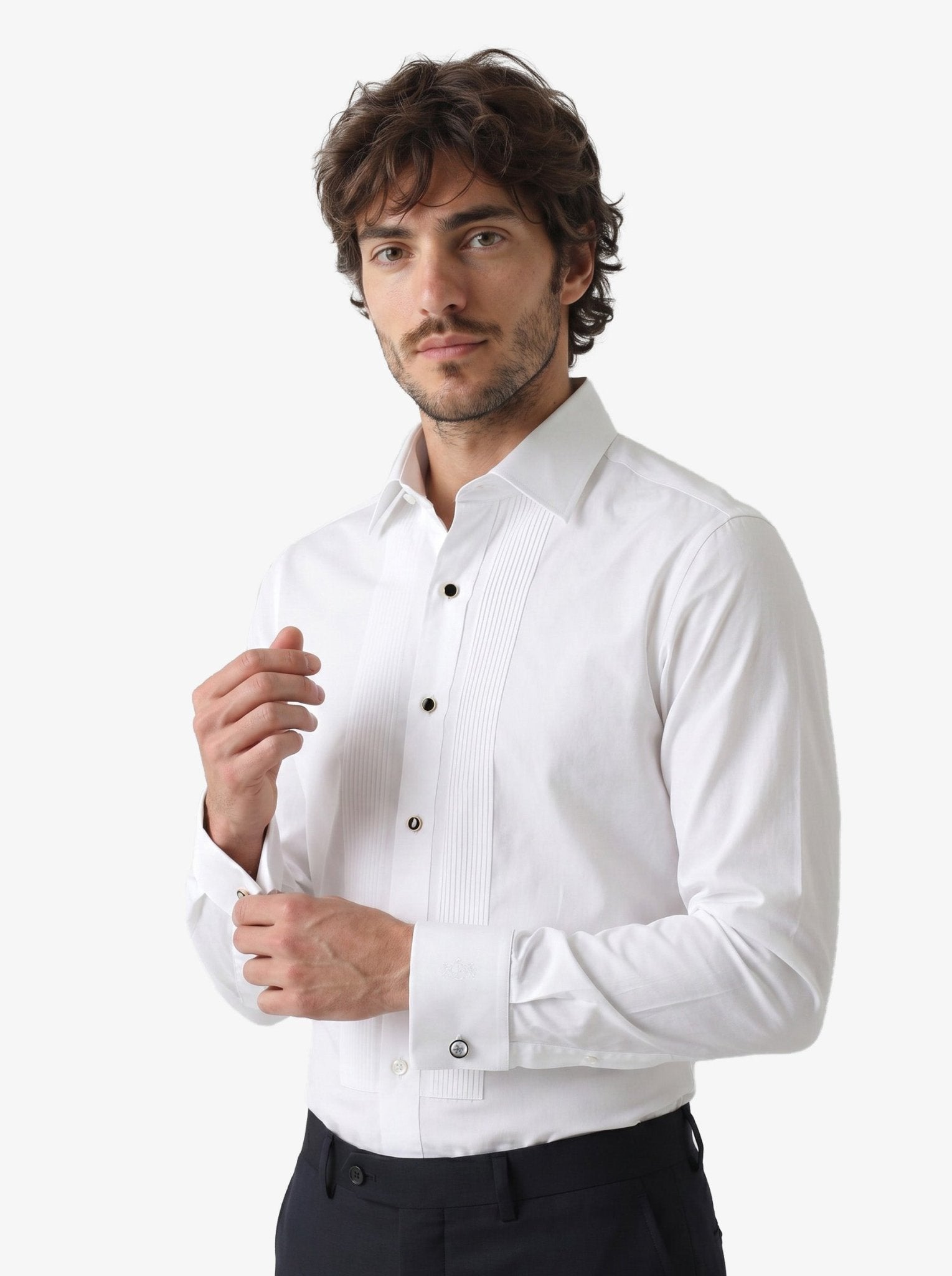 Manchester Camisa de Etiqueta Algodón y Poliéster Manga Larga - Manchester