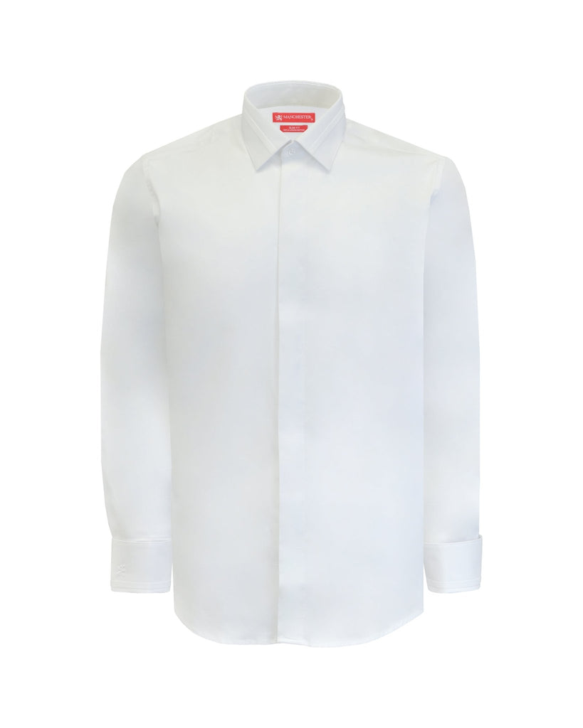 Manchester Camisa de Etiqueta en Algodón con Puño Doble - Manchester