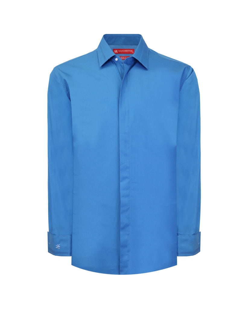 Manchester Camisa de Etiqueta en Algodón con Puño Doble - Manchester