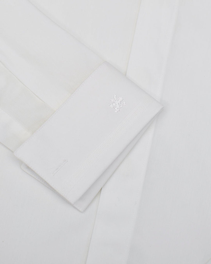 Manchester Camisa de Etiqueta en Algodón con Puño Doble - Manchester