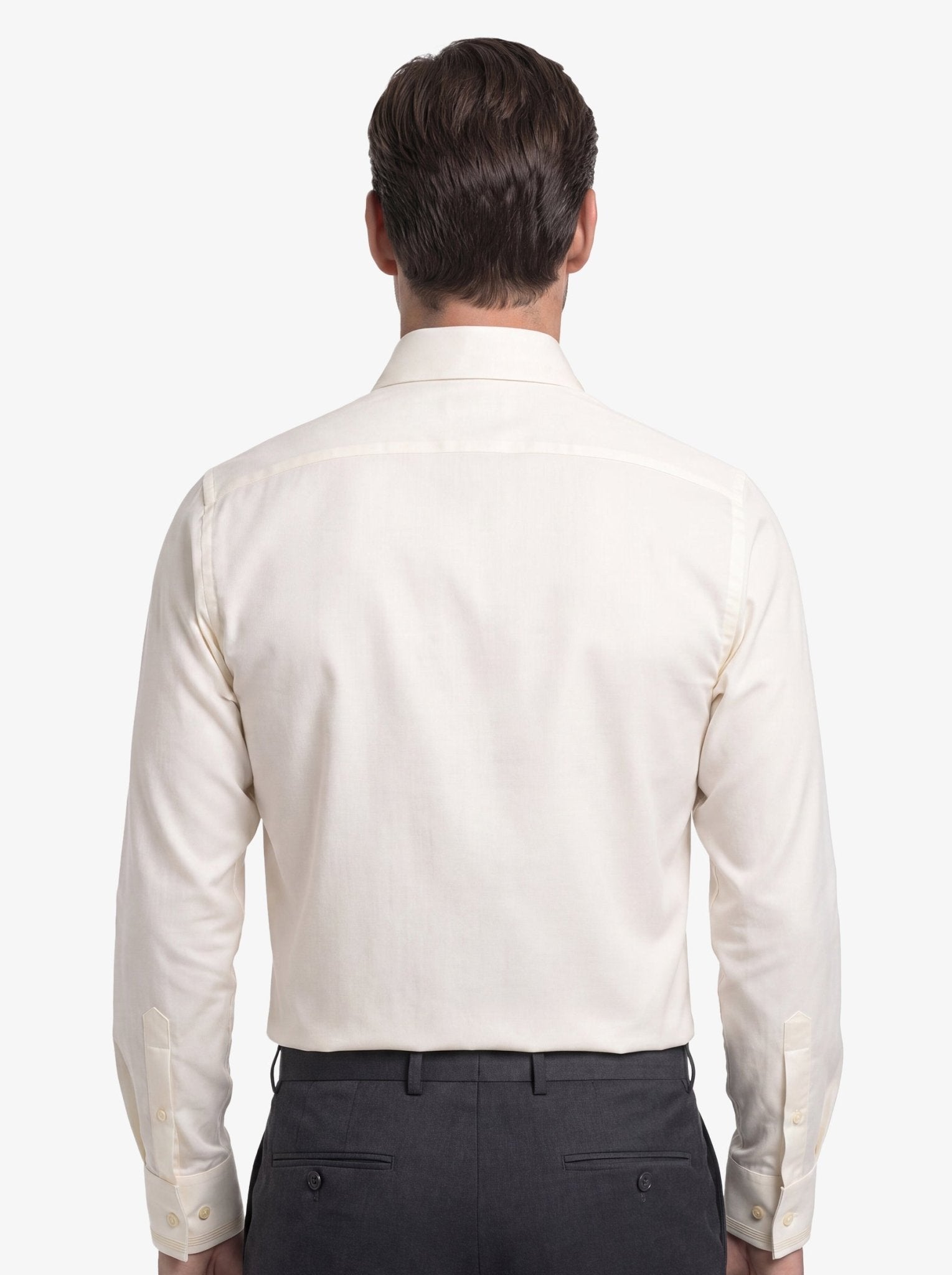 Manchester Camisa de Etiqueta para Smoking Manga Larga color blanco para hombre
