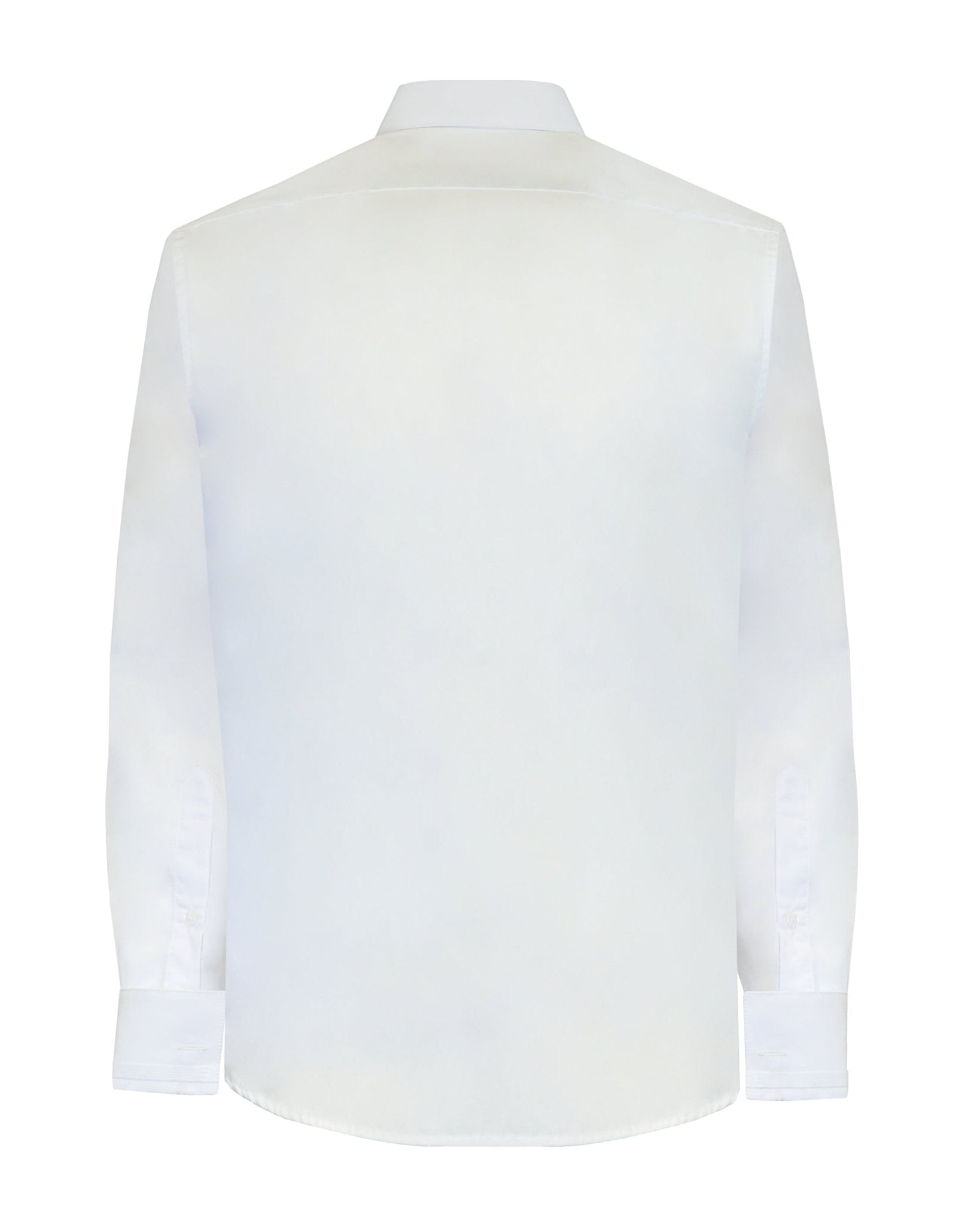 Manchester Camisa de Etiqueta Slim Fit Mezcla Algodón con Cuello Ajustable - Manchester