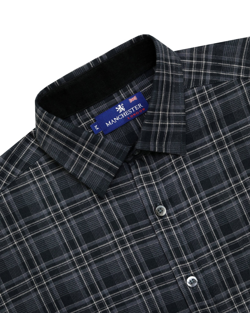 Manchester Camisa de Franela 100% Algodón - Manga Larga - Manchester