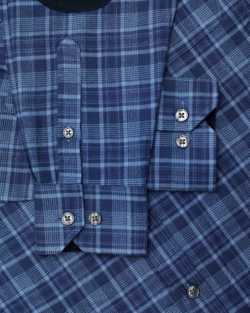 Manchester Camisa de Franela 100% Algodón - Manga Larga - Manchester