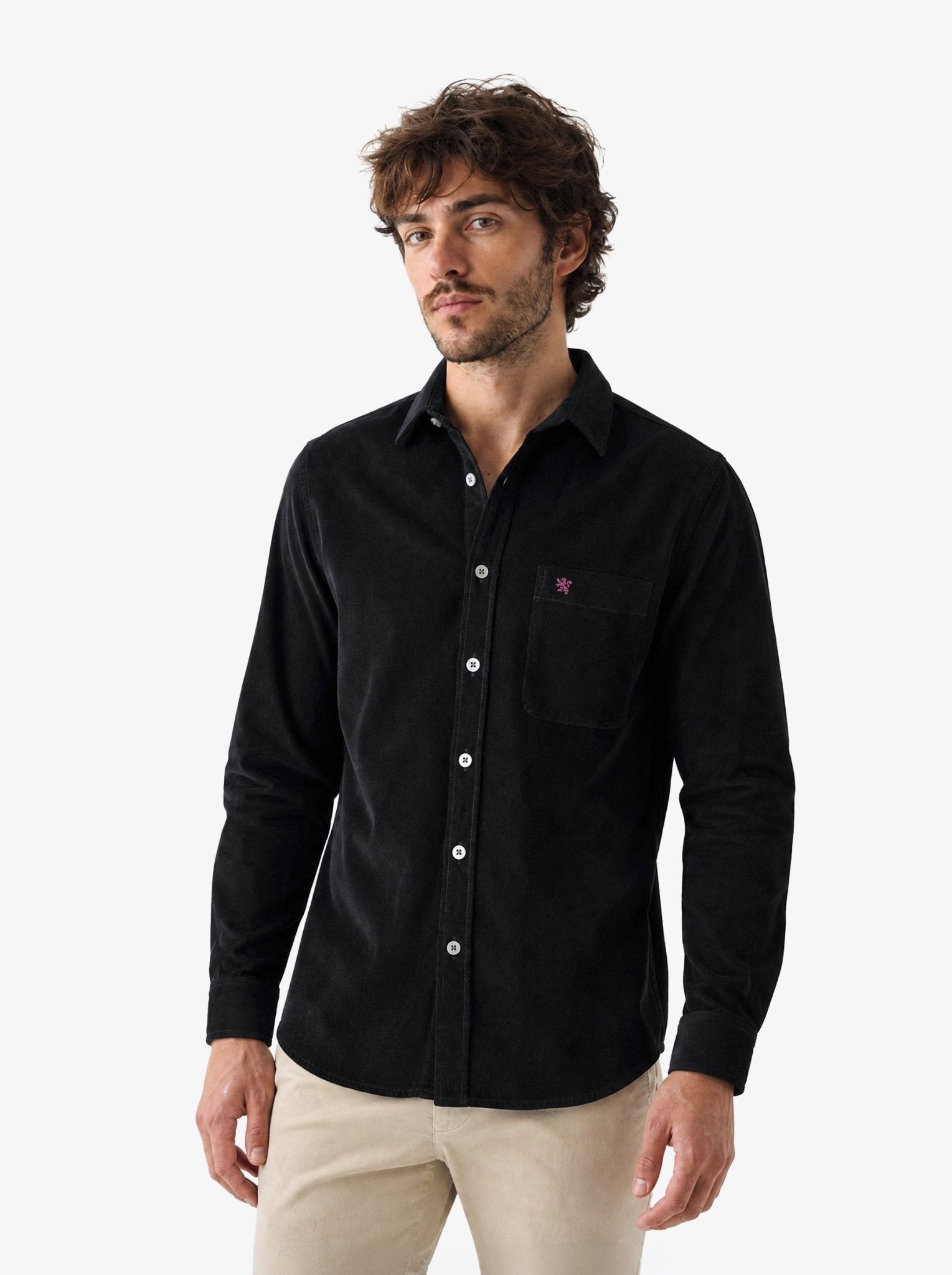 Manchester Camisa de Micropana en Algodon - Manchester