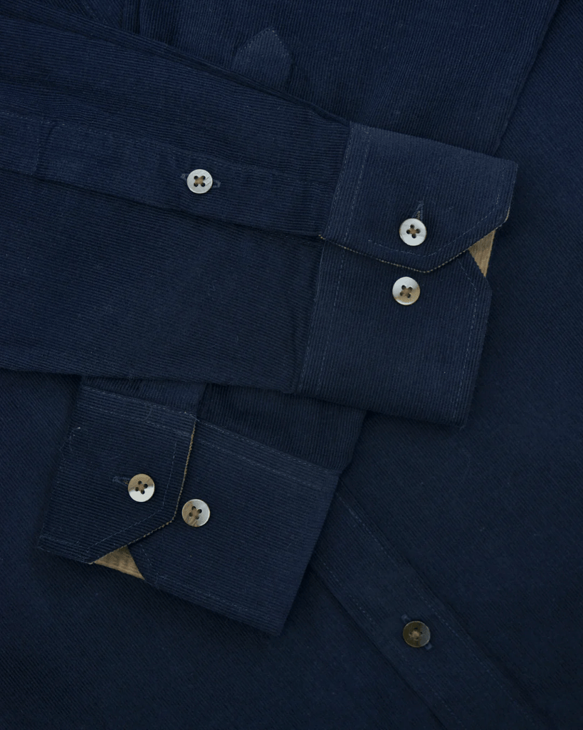 Manchester Camisa de Micropana en Algodon - Manchester