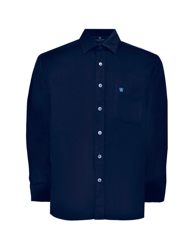 Manchester Camisa de Micropana Regular Fit - Manchester